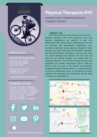 Physical Therapists NYC