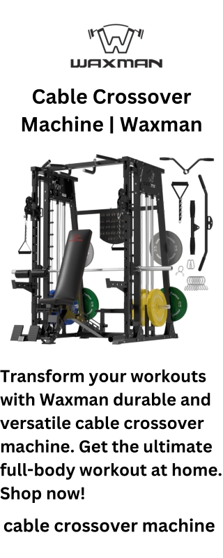 Cable Crossover Machine  Waxman
