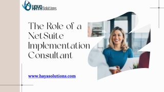The Role of a NetSuite Implementation Consultant