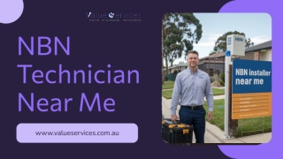 Affordable NBN Technician Near Me – Value Services