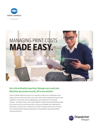 Optimizing Printing Solutions in Dubai, UAE | Konica Minolta