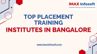Top Placement Training Institutes in Bangalore