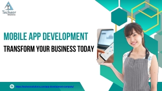 Mobile App Development Transform Your Business Today