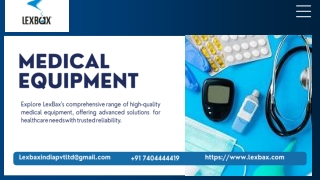 Premium Medical Equipment for Healthcare Professionals