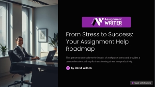 From Stress to Success Your Assignment Help Roadmap