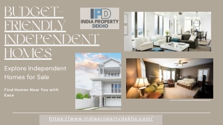 Budget-Friendly Independent Homes