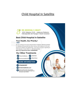 Child Hospital In Satellite
