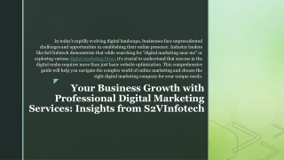 Your Business Growth with Professional Digital Marketing Services