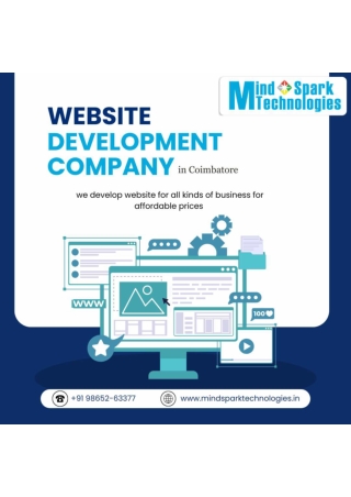 Web Application Development Solutions in Coimbatore, India: Mind Spark Technolog