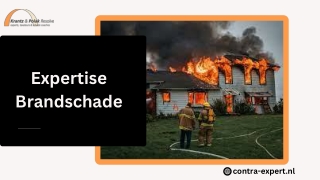 Expertise Brandschade