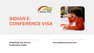 Indian e-Conference Visa