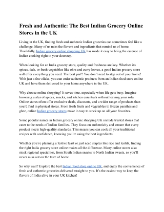 Lakshmi Stores: Your Go-To Destination for Fresh Indian Grocery Online Shopping