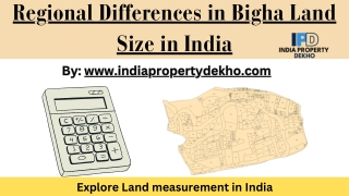 Bigha measurement in India State-Wise Overview