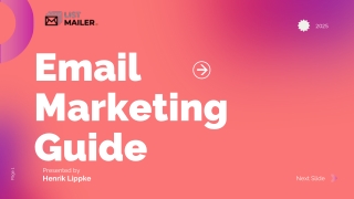 Email Marketing Simplified with ListMailer