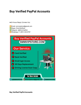 Buy Verified PayPal Accounts (2)