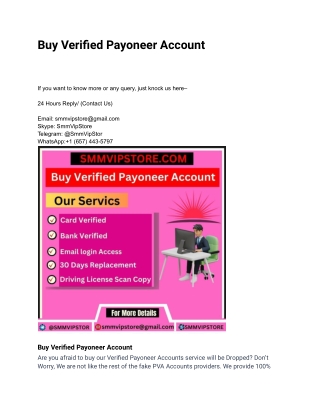 Buy Verified Payoneer Account (2)