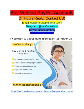 Buy Verified PayPal Accounts