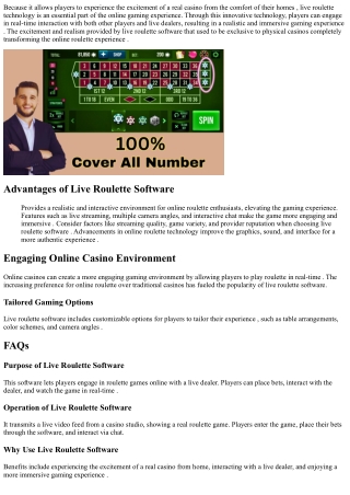 Roulette Provider Online