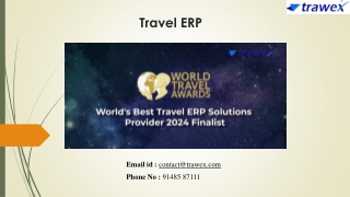Travel ERP