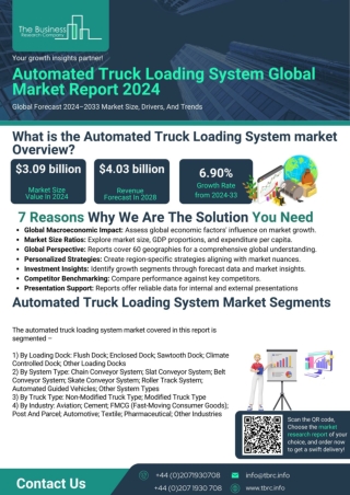 Automated Truck Loading System Market Report 2024 - Automated Truck Loading