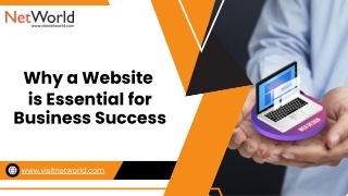 Why a Website  is Essential for Business Success