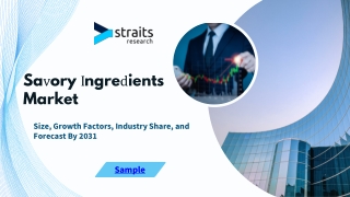 Savory Ingredients Market