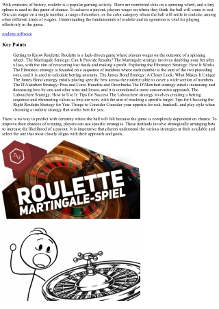 Most Effective Roulette Strategy