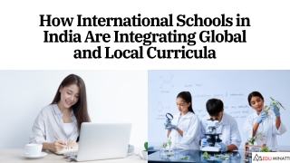 How International Schools in India Are Integrating Global and Local Curricula