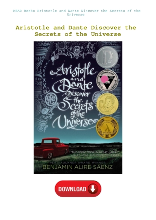 READ Books Aristotle and Dante Discover the Secrets of the Universe