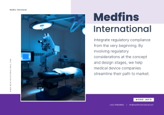 Medfins International (Medical Device Consulting Company)