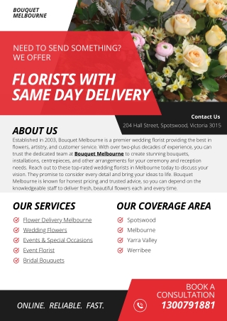 Flower Delivery Melbourne - Online Delivery