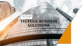 Tecfuge business