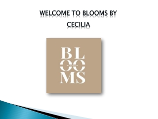 Wedding Bouquets Online Melbourne | Blooms By Cecilia