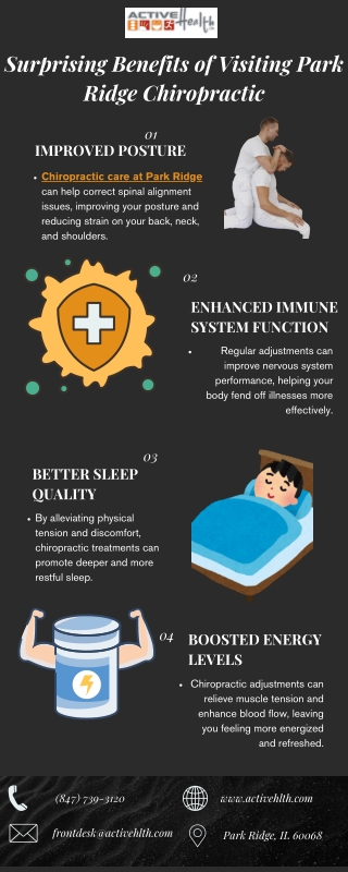 Surprising Benefits of Visiting Park Ridge Chiropractic