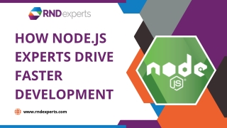 How Node.js Experts Drive Faster Development