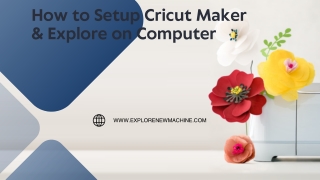 How to Setup Cricut Maker & Explore on Computer