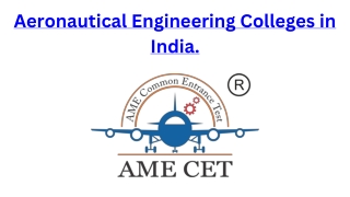 aeronautical engineering colleges in india