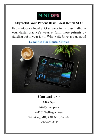 Skyrocket Your Patient Base Local Dental SEO