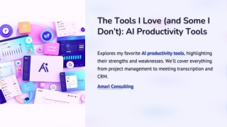 The Tools I Love (and Some I Don’t) AI Productivity Tools