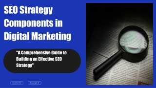 SEO Strategy Components in Digital Marketing