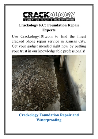 Crackology KC Foundation Repair Experts