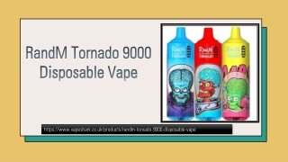 RandM Tornado 9000 Disposable Vape