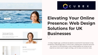 Elevating Your Online Presence: Web Design Solutions for UK Businesses