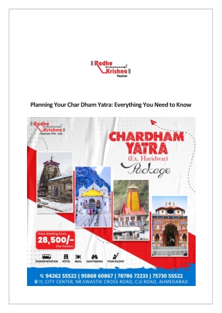 Planning Your Char Dham Yatra Everything You Need to Know (1)