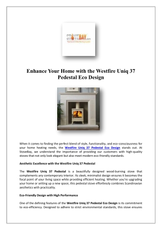 Buy Vitreous Stove Pipe Online in UK | StoveBay