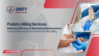Expert Podiatry Billing Services to Optimize Efficiency and Maximize Reimburseme