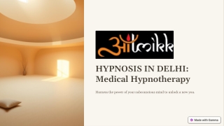 Powerful Hypnosis in Delhi: Heal, Transform, and Unlock Your Potential