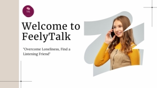 FeelyTalk: Open Up, Stress Less