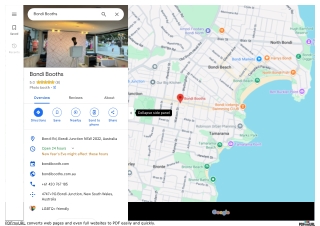 Fun Photo Booth Hire in Bondi