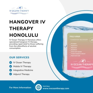 Hangover IV Therapy Honolulu
